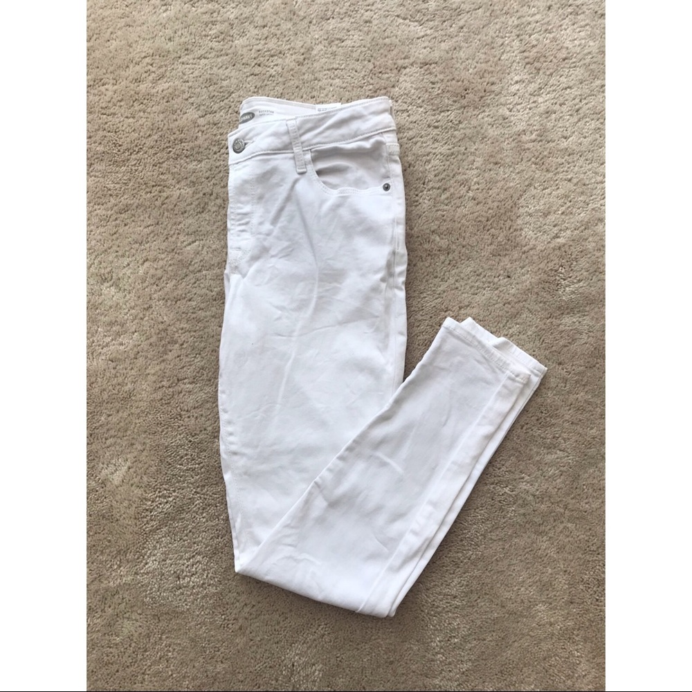 White Rockstar Jeans